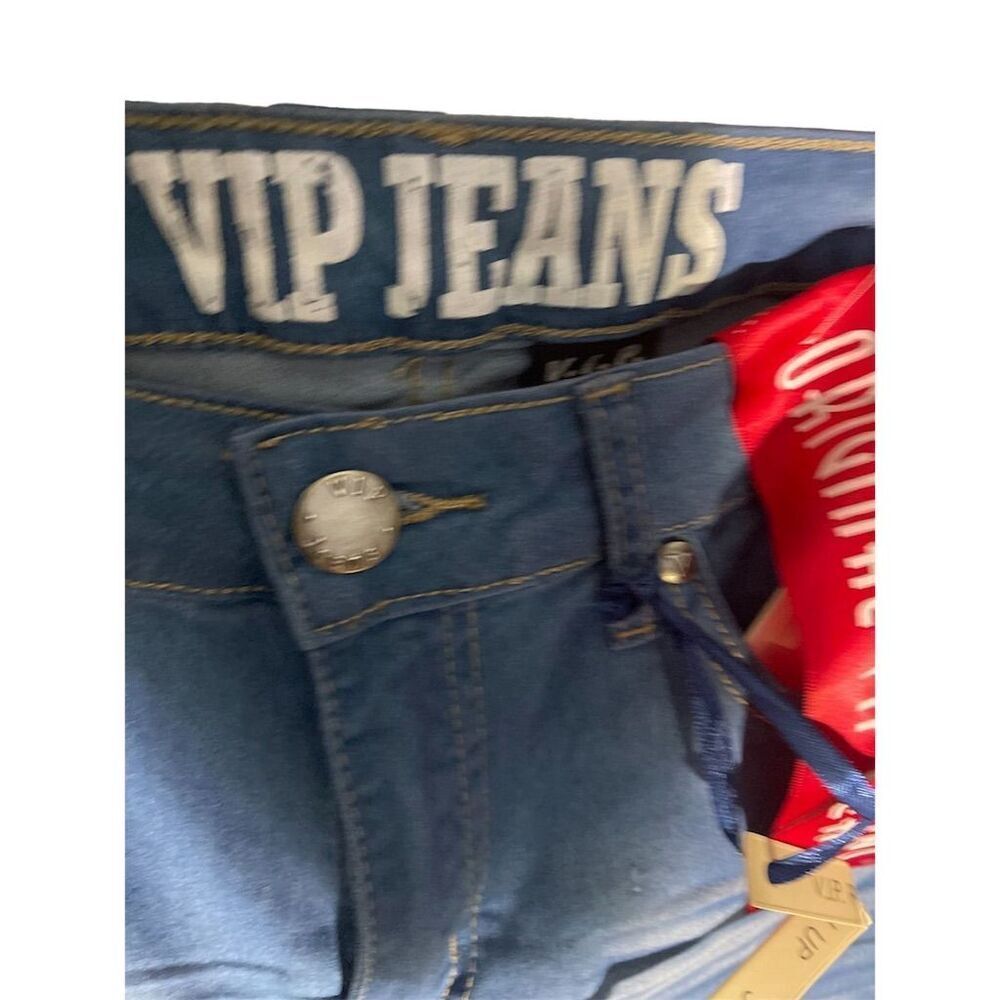 VIP Jeans Women's Size 8 Blue Stretch Skinny Jeans Medium Wash - Picture 4 of 4